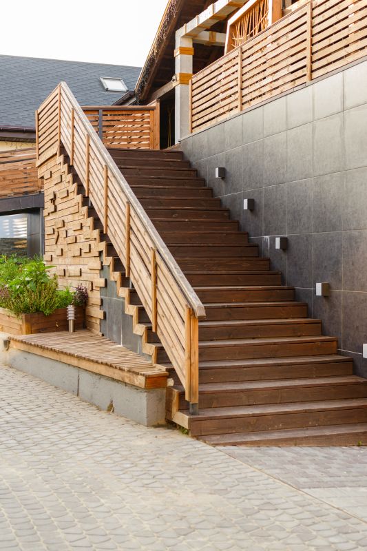 Wood Stairs Repair in Olathe, KS